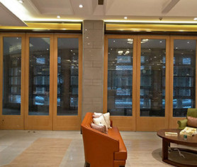 65-80型有框玻璃活動隔斷